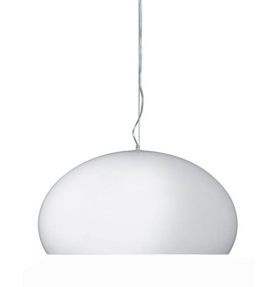 Suspension BIG FL/Y de Kartell, Blanc