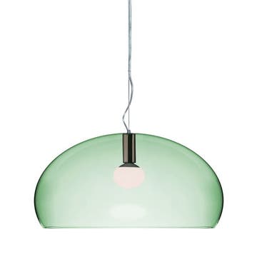 Suspension BIG FL/Y de Kartell, Vert sauge