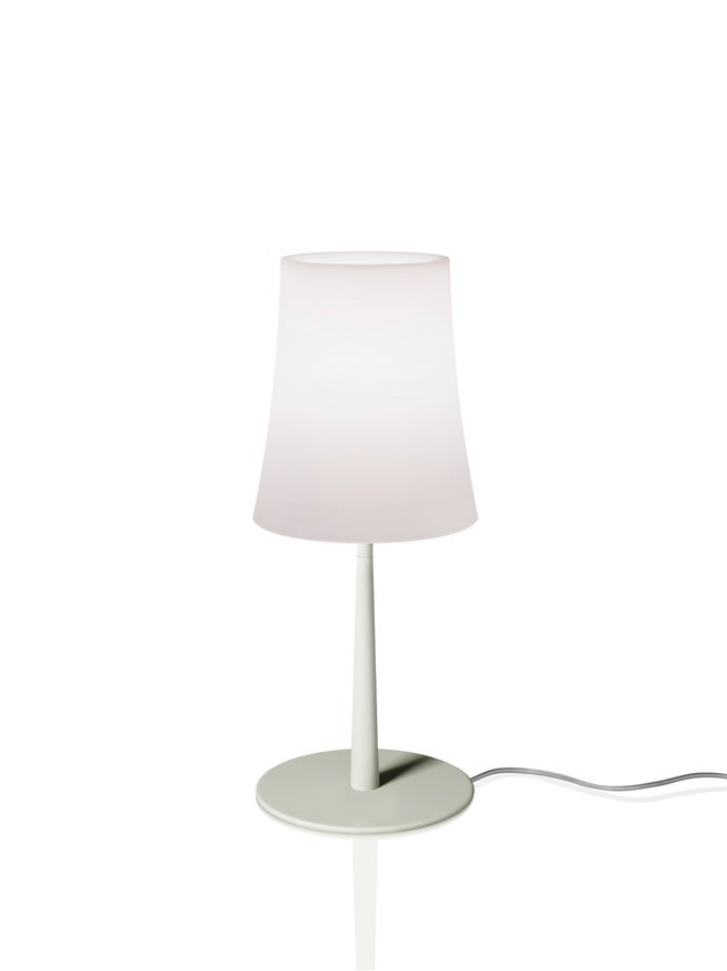 Lampe à poser BIRDIE EASY de Foscarini, Vert sauge Lampe à poser BIRDIE EASY de Foscarini, Vert sauge