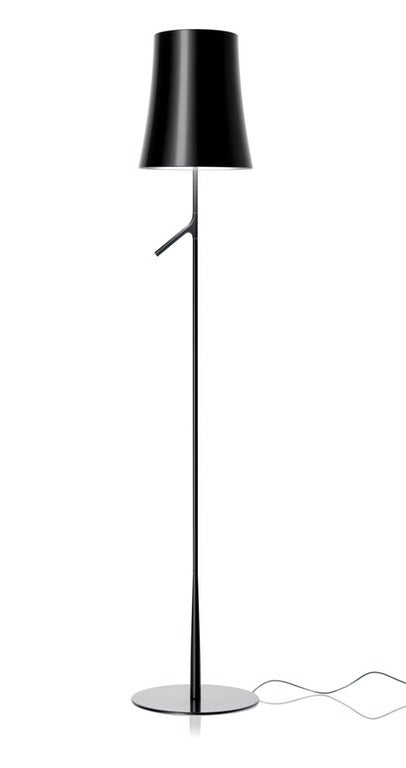 Lampadaire BIRDIE ON/OFF de Foscarini, Graphite Lampadaire BIRDIE ON/OFF de Foscarini, Graphite