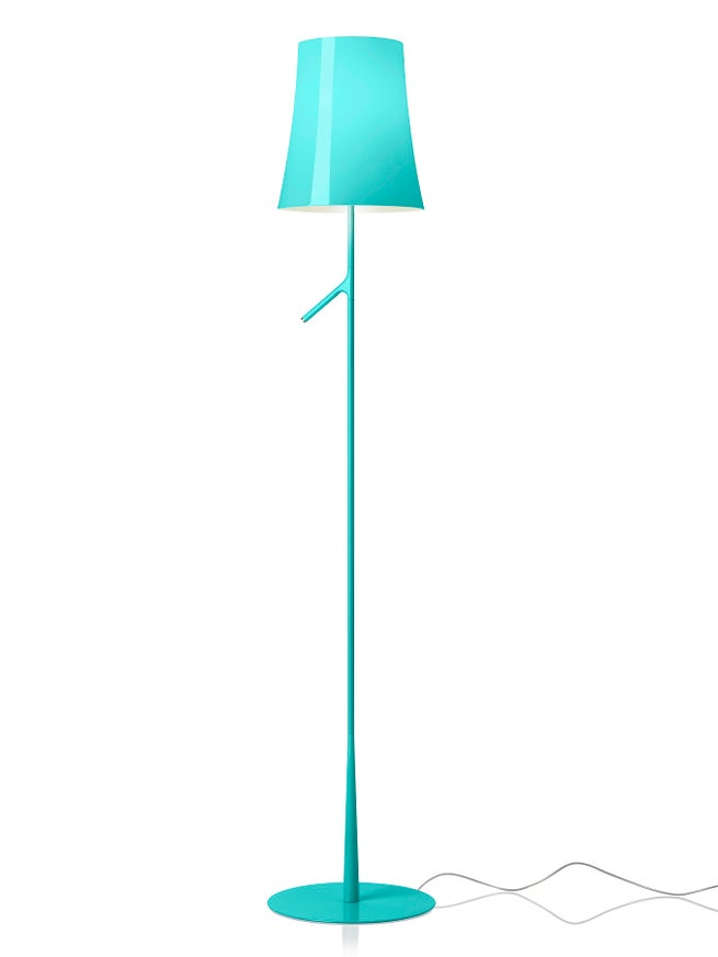 Lampadaire BIRDIE ON/OFF de Foscarini, Vert d'eau Lampadaire BIRDIE ON/OFF de Foscarini, Vert d'eau