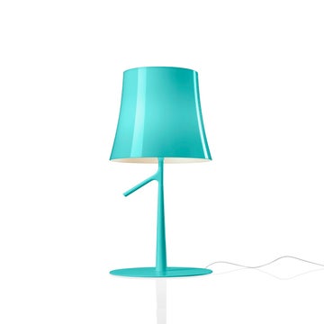 Lampe à poser BIRDIE PICCOLA ON/OFF de Foscarini, Vert d'eau