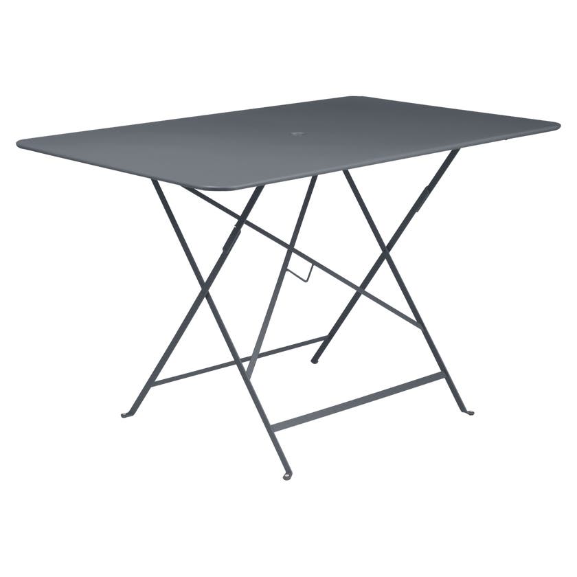 Table rectangulaire 117 x 77 cm BISTRO de fermob Carbone Table rectangulaire 117 x 77 cm BISTRO de fermob Carbone