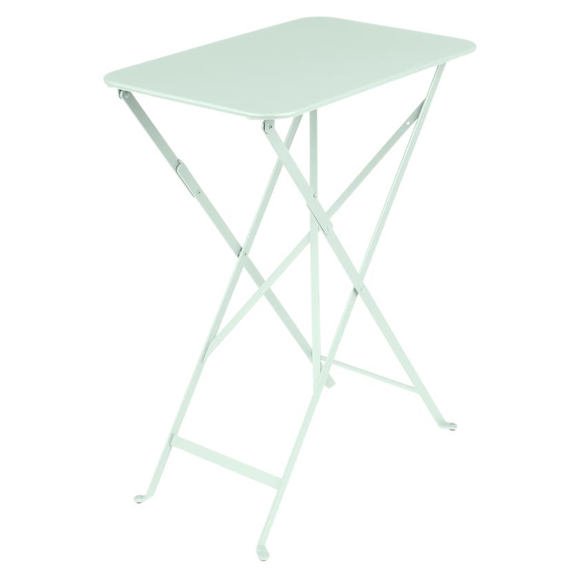 Table rectangulaire BISTRO 37 x 57 cm de Fermob, Menthe glaciale Table rectangulaire BISTRO 37 x 57 cm de Fermob, Menthe glaciale