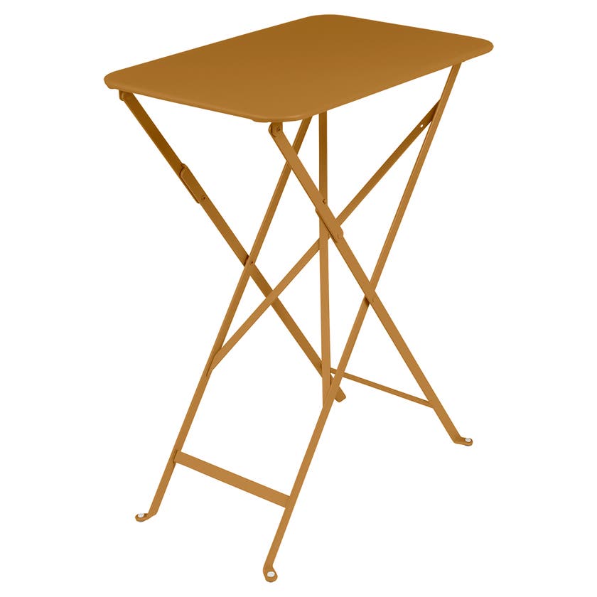 Table rectangulaire BISTRO 37 x 57 cm de Fermob, Pain d'épices Table rectangulaire BISTRO 37 x 57 cm de Fermob, Pain d'épices