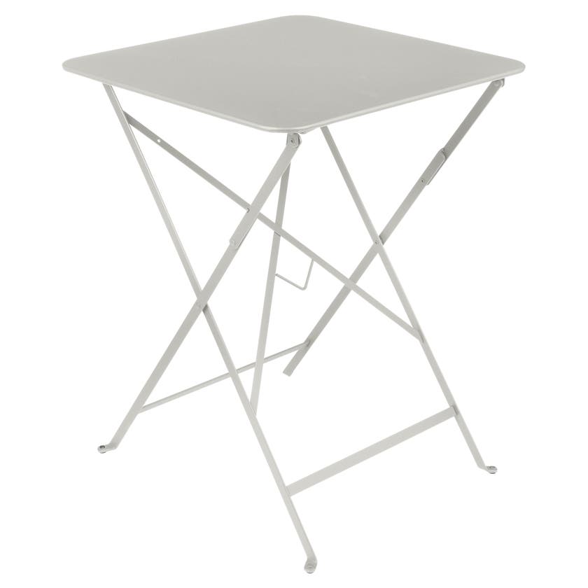 Table carrée BISTRO de Fermob, 57x57, Gris argile Table carrée BISTRO de Fermob, 57x57, Gris argile