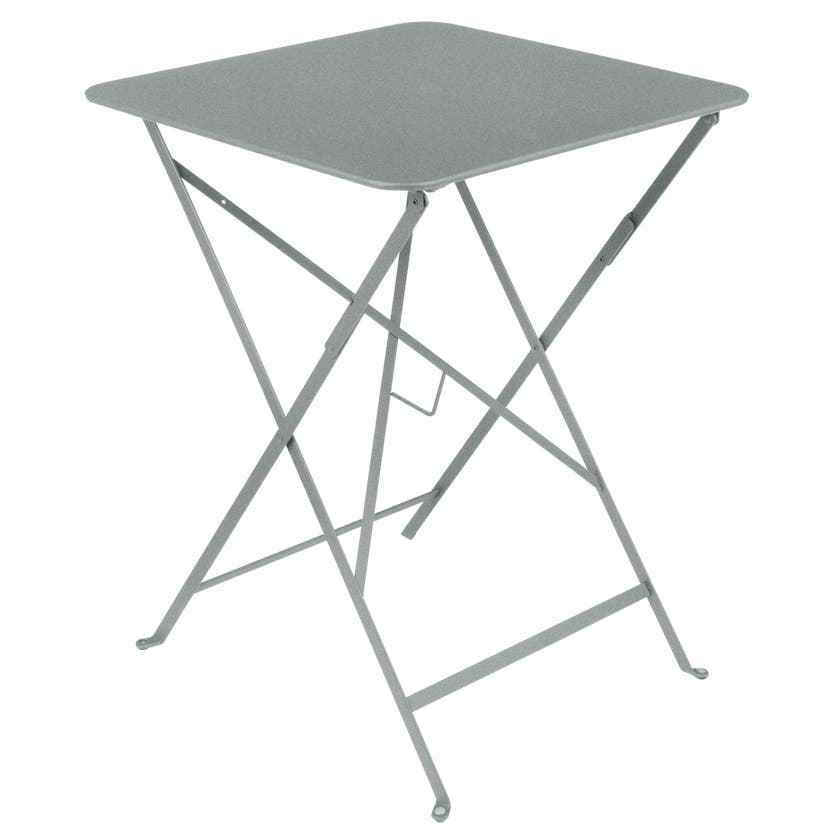 Table carrée BISTRO de Fermob, 57x57, Gris lapilli Table carrée BISTRO de Fermob, 57x57, Gris lapilli