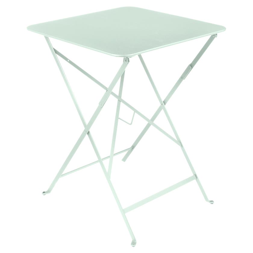 Table carrée BISTRO de Fermob, 57x57, Menthe glaciale Table carrée BISTRO de Fermob, 57x57, Menthe glaciale