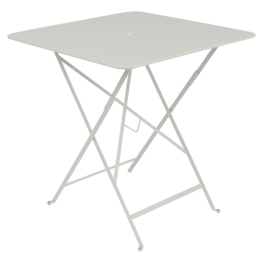 Table carrée BISTRO de Fermob, 71x71, Gris argile Table carrée BISTRO de Fermob, 71x71, Gris argile