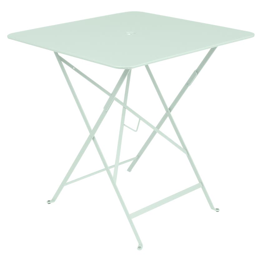 Table carrée BISTRO de Fermob, 71x71, Menthe glaciale Table carrée BISTRO de Fermob, 71x71, Menthe glaciale