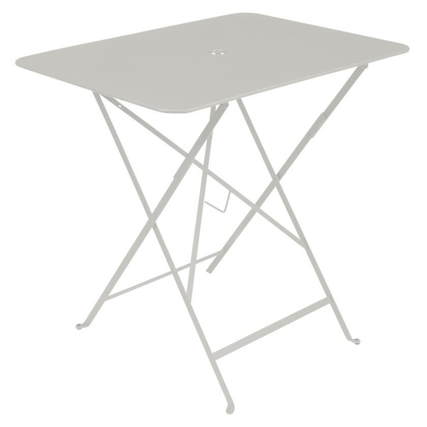 Table rectangulaire 77 x 57 cm Bistro de Fermob, Gris argile Table rectangulaire 77 x 57 cm Bistro de Fermob, Gris argile
