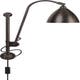 Applique murale BL5, Structure laiton noir, Noir
