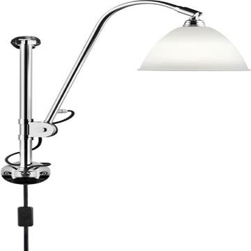 Applique murale BL5 de Gubi, Structure chrome, Porcelaine