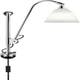 Applique murale BL5 de Gubi, Structure chrome, Porcelaine