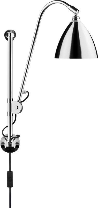 Applique murale BL5 de Gubi, Structure chrome, Chrome Applique murale BL5 de Gubi, Structure chrome, Chrome