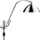 Applique murale BL6 de Gubi, Structure chrome, Chrome