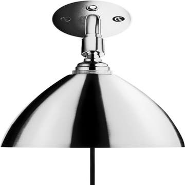 Applique BL7 de Gubi, Base chrome, Chrome