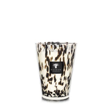 Bougie MAXI MAX Black PEARLS de Baobab Collection