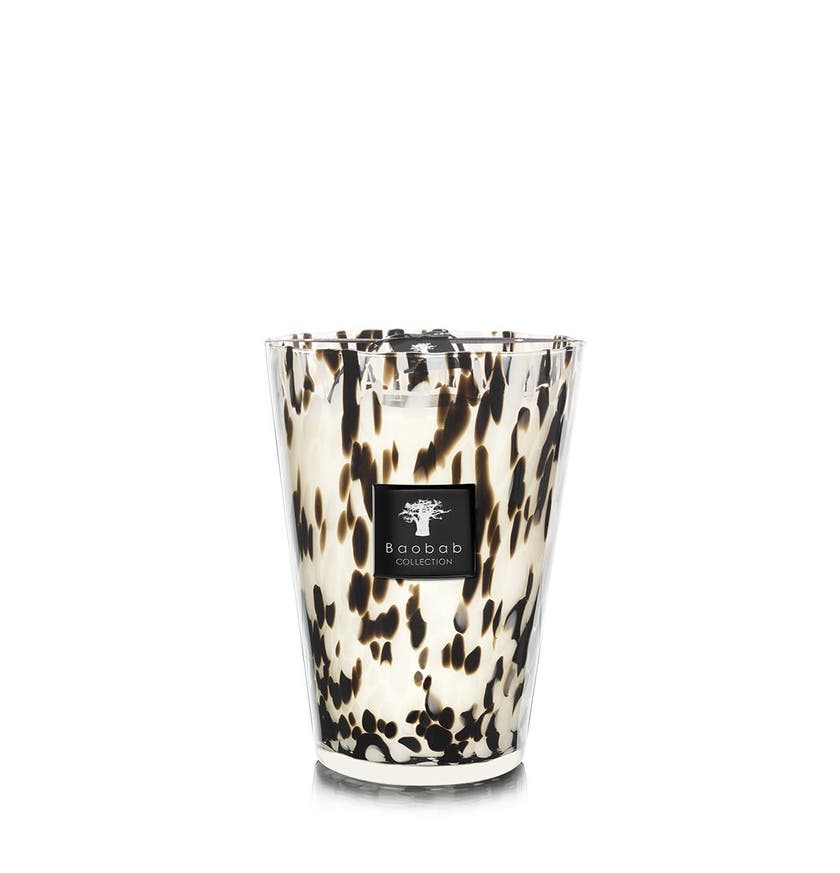 Bougie MAXI MAX Black PEARLS de Baobab Collection