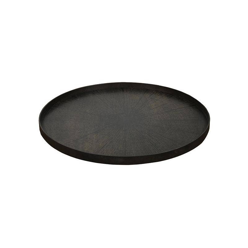 Plateau BLACK SLICE XL de Notre Monde, Noir Plateau BLACK SLICE XL de Notre Monde, Noir
