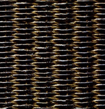 Canapé ALEX de Vincent Sheppard, Assise en loom Black Wash, sans coussin
