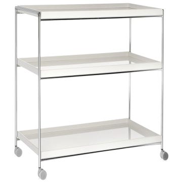 Desserte TRAYS de Kartell, Blanc