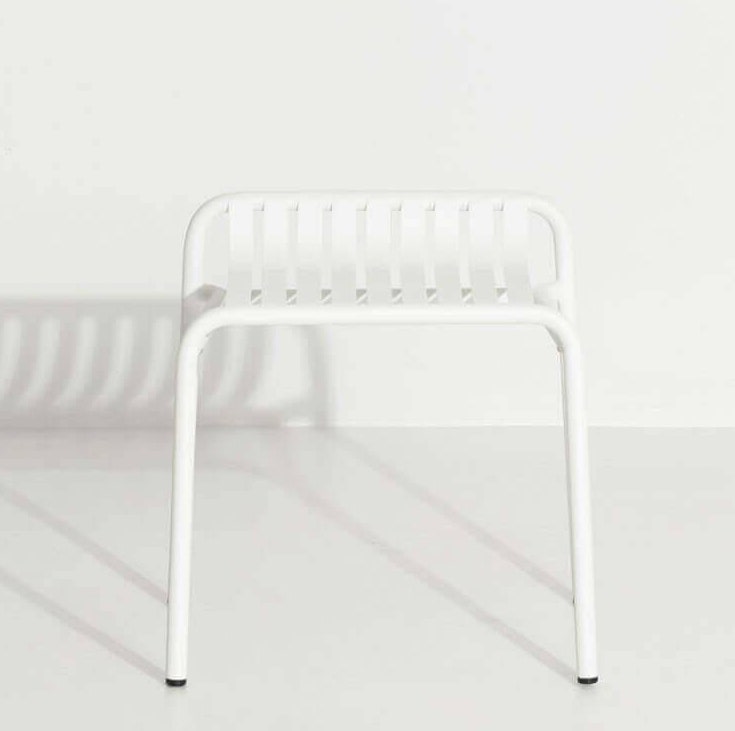 Tabouret Week-end de petite Friture, Blanc