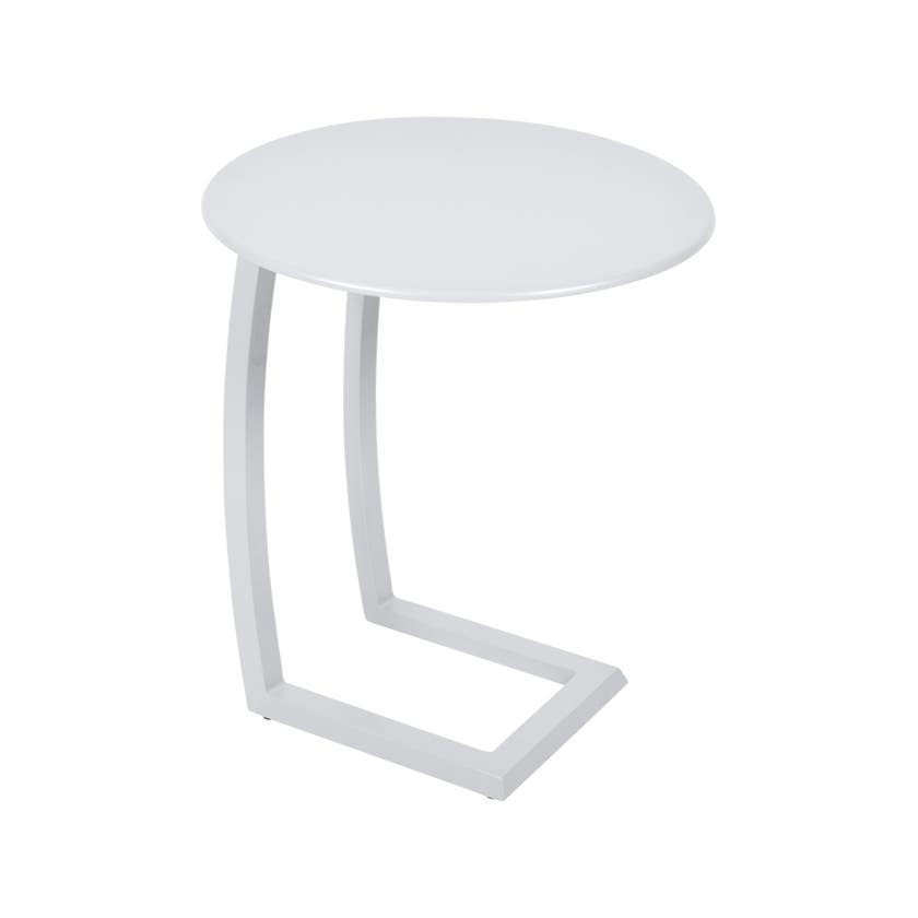 Table basse déporté ALIZÉ de Fermob, Blanc coton Table basse déporté ALIZÉ de Fermob, Blanc coton
