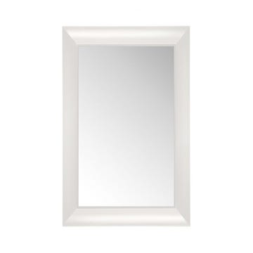 Miroir FRANCOIS GHOST de Kartell, 88 x 111 cm, Blanc glacé
