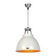 Suspension TITAN 1, Blanc avec intérieur gold