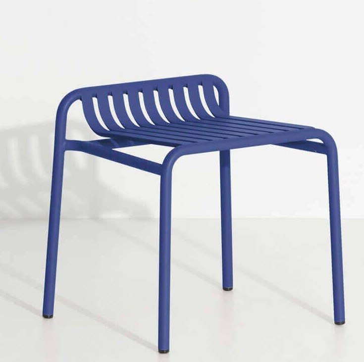 Tabouret Week-end de petite Friture, Bleu outremer Tabouret Week-end de petite Friture, Bleu outremer