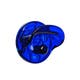 Porte manteaux WALL CLOTHES HOOK, Bleu cobalt