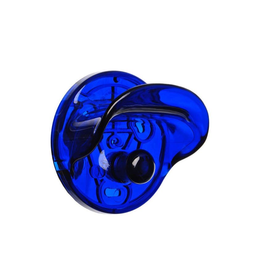 Porte manteaux WALL CLOTHES HOOK de Kartell, Bleu cobalt
