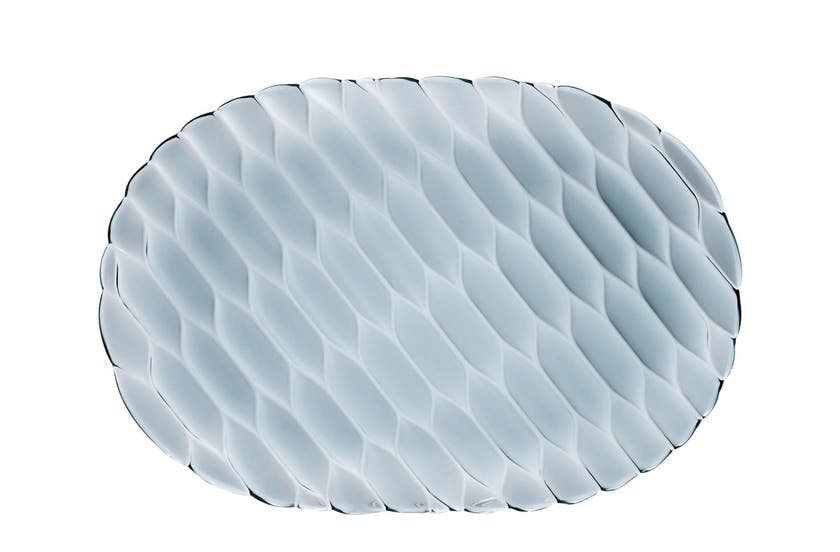 Plateau JELLIES FAMILY de Kartell, Bleu ciel Plateau JELLIES FAMILY de Kartell, Bleu ciel