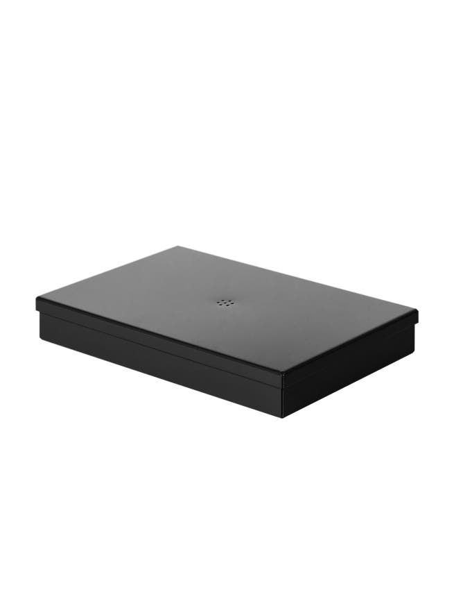 Boite métal M, Noir foncé Boite métal M, Noir foncé