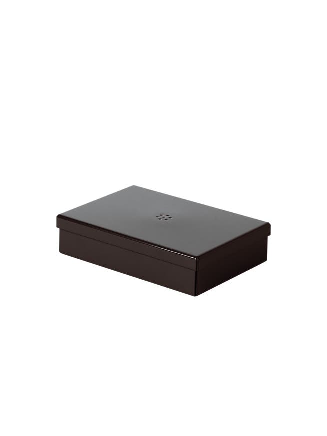 Boite métal S, Brun noir Boite métal S, Brun noir