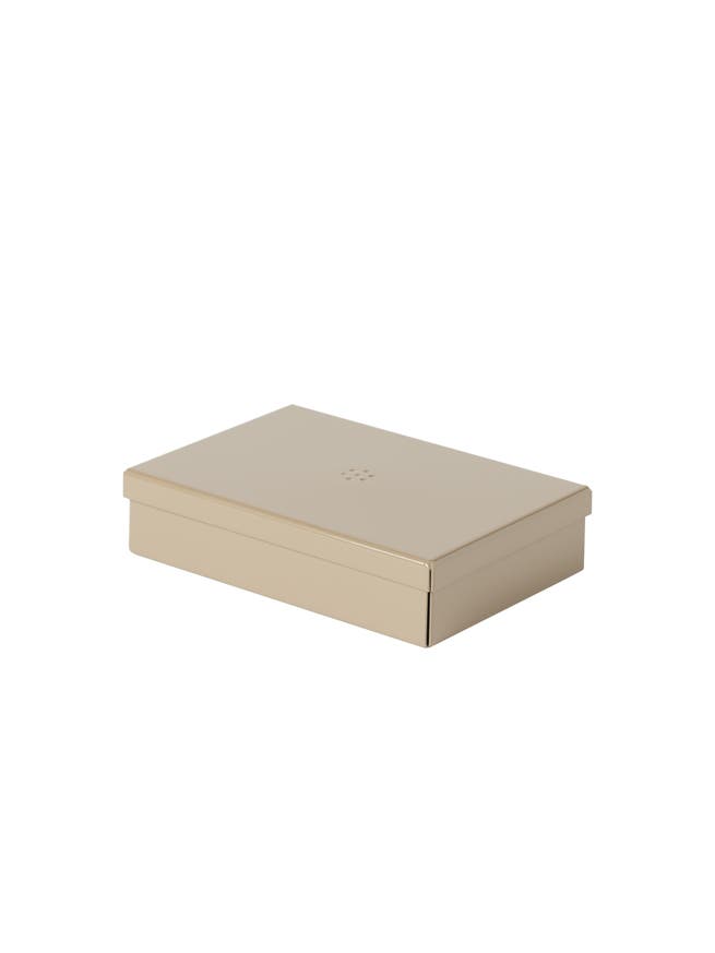 Boite métal S, Gris beige Boite métal S, Gris beige
