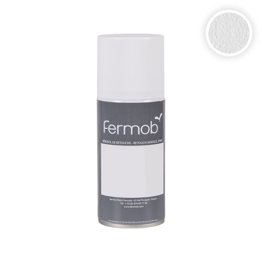 Bombe AEROSOL RETOUCHE de Fermob, Blanc coton Bombe AEROSOL RETOUCHE de Fermob, Blanc coton