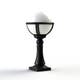 Borne BORÉAL N°7 de Roger Pradier®, Verre opal, Noir