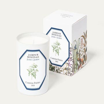 Bougie parfumée 100% cire végétale, Jasmin