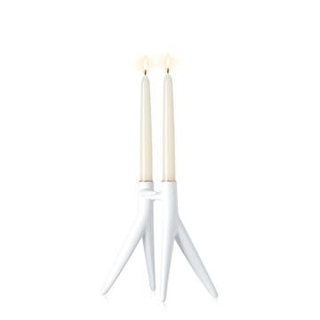 Bougie ABBRACCIAIO de Kartell, Blanc