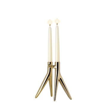 Bougie ABBRACCIAIO de Kartell, Or