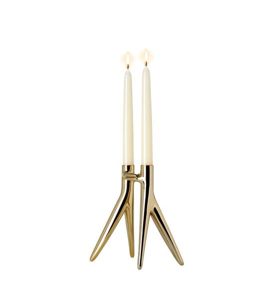 Bougie ABBRACCIAIO de Kartell, Or