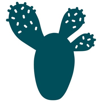 Dessous de plat CACTUS, Bleu Acapulco