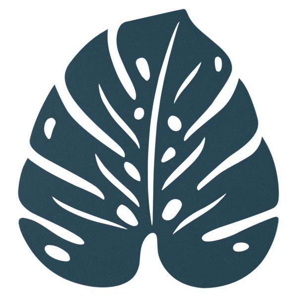 Dessous de plat MONSTERA de Fermob, Bleu acapulco Dessous de plat MONSTERA de Fermob, Bleu acapulco