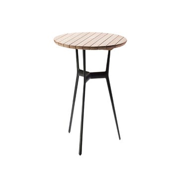 Table ronde BRANCH de Tribù, Wengé Teak