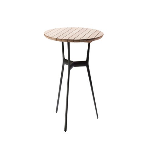 Table ronde BRANCH de Tribù, Wengé Teak