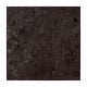 Bricks wall art - varnished wood - black - wooden frame - square