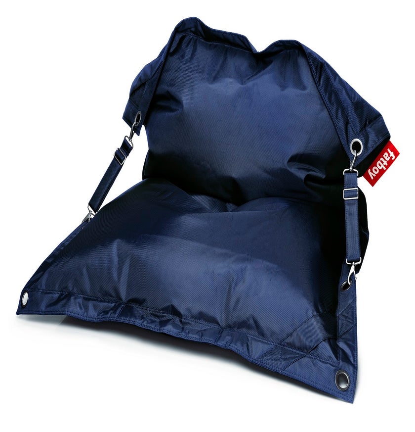 Pouf THE BUGGLE-UP de Fatboy, Bleu foncé