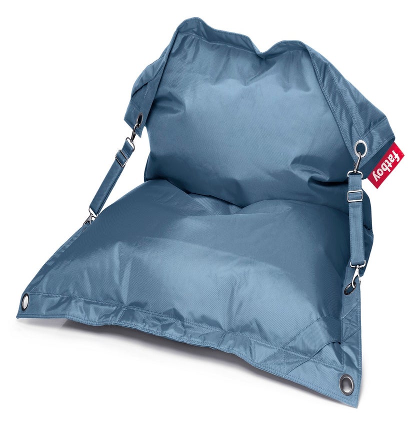 Pouf THE BUGGLE-UP de Fatboy, Jeans bleu